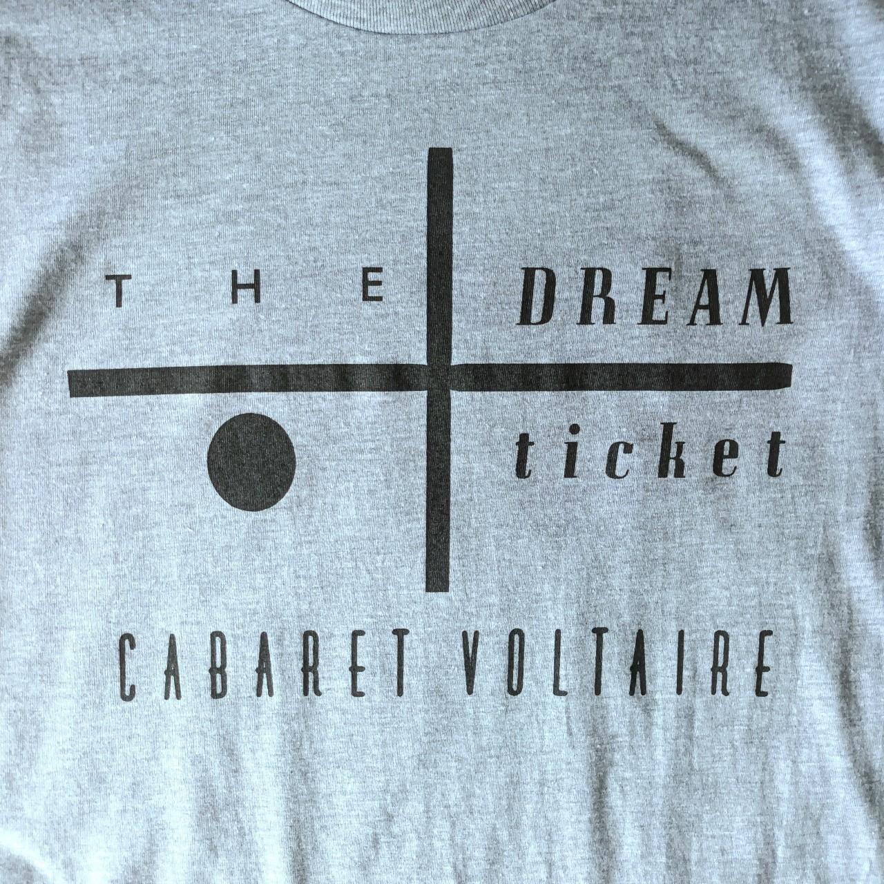 CABARET VOLTAIRE 'Dream Ticket' Tshirt Depop