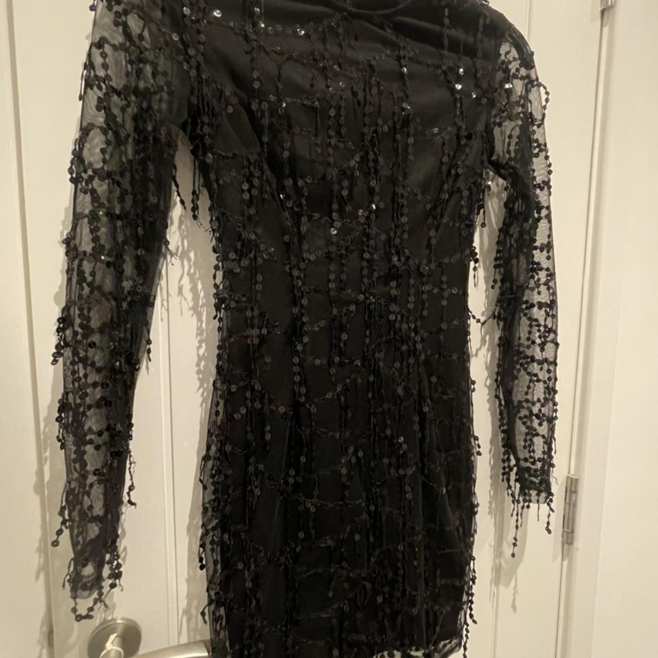 PLT - Sparkly Mesh Dress🖤 Worn once, great - Depop