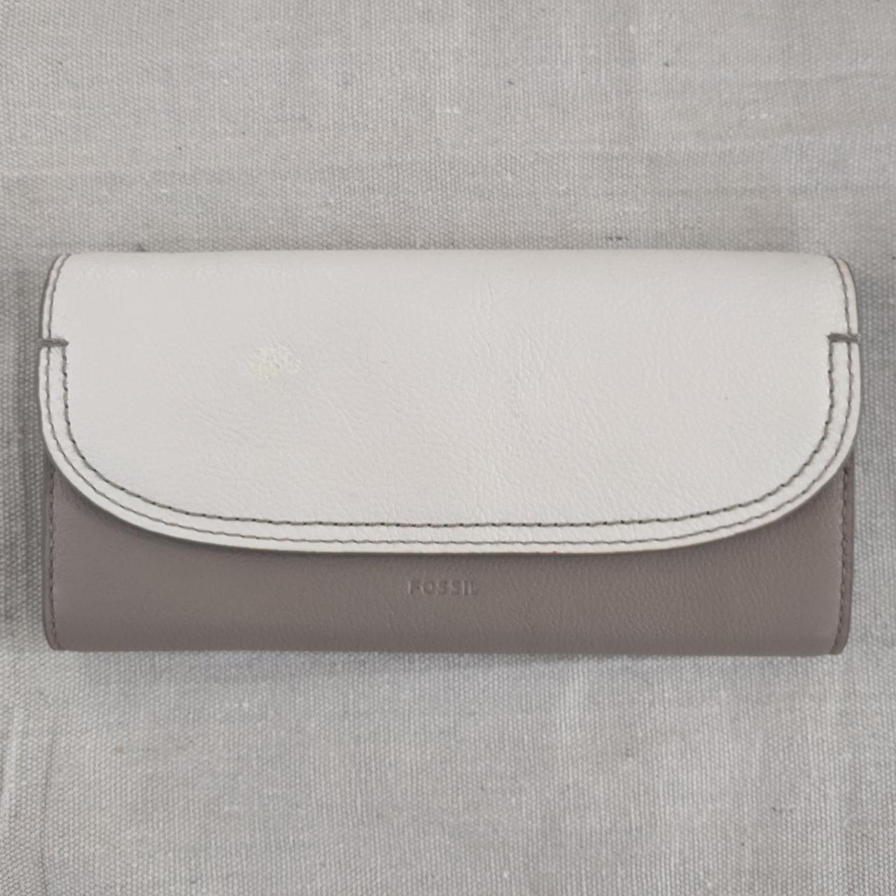 Fossil Cleo clutch wallet in neutral RRP 90