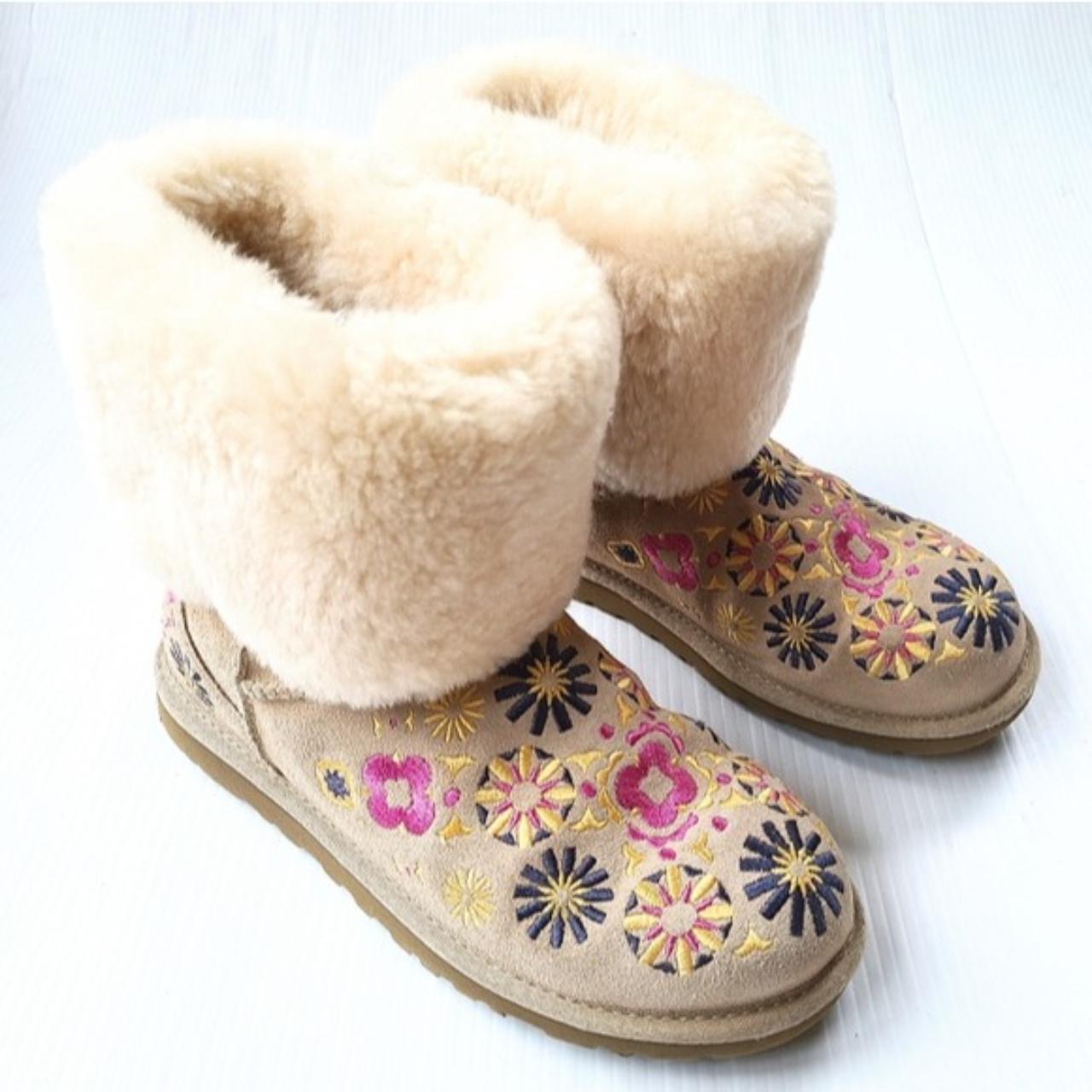 Ugg sheepskin 2025 fur boots