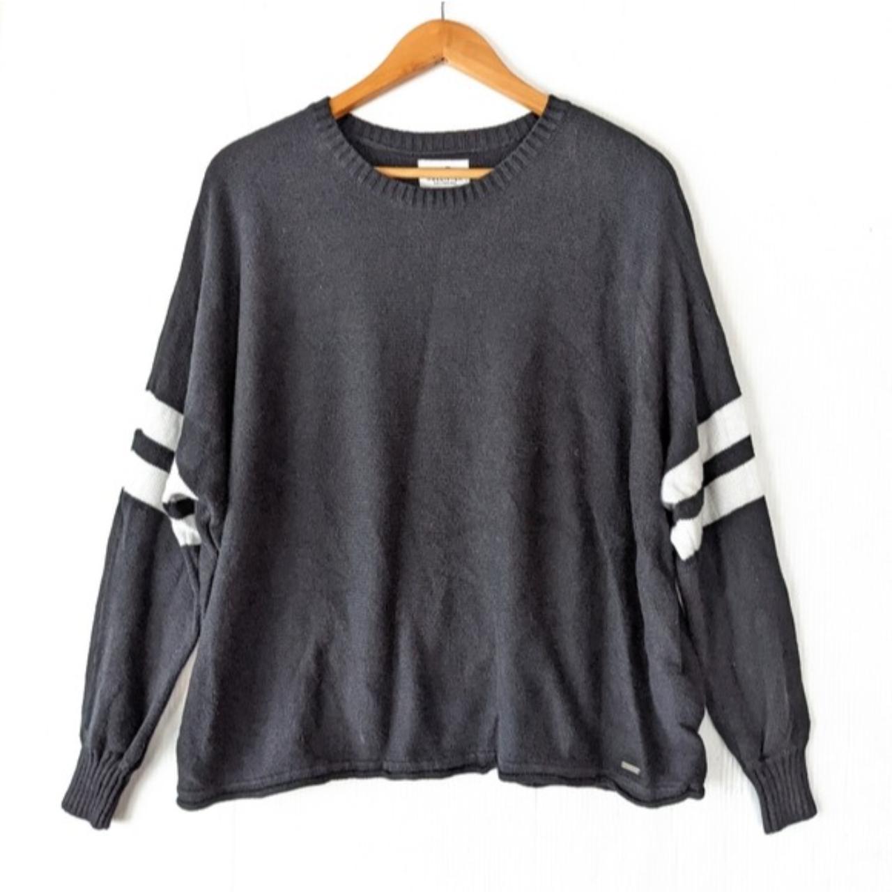 Oversized crew neck sweater hollister hot sale