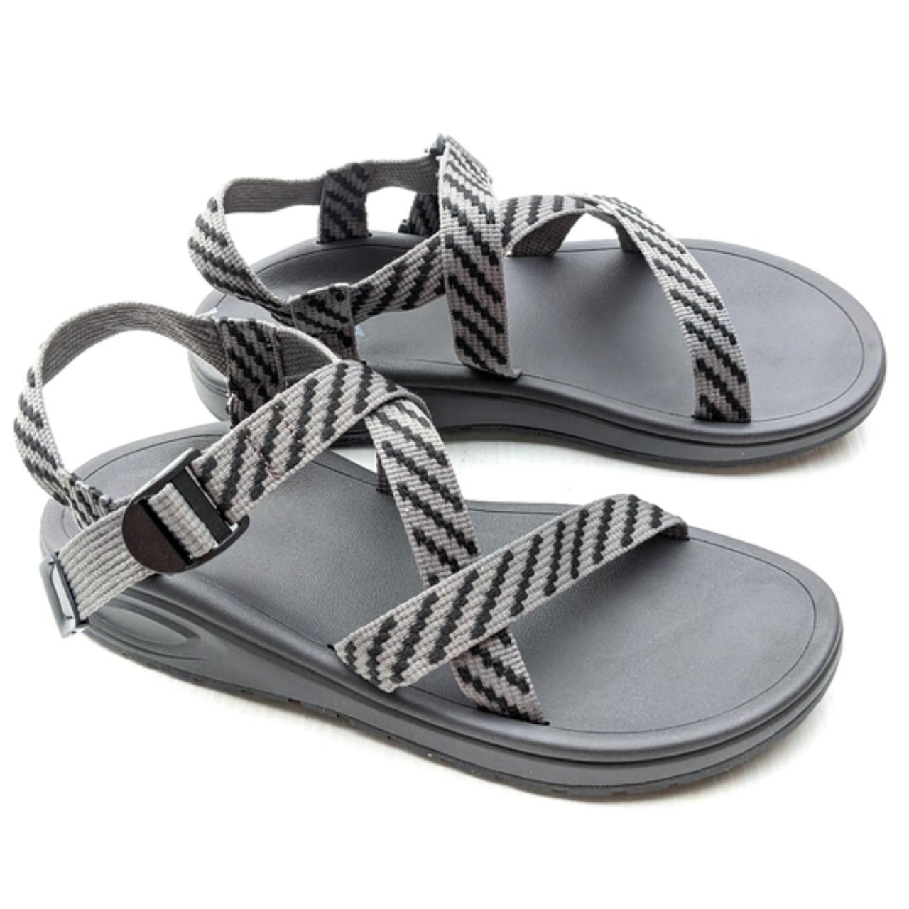 Charcoal best sale gray sandals