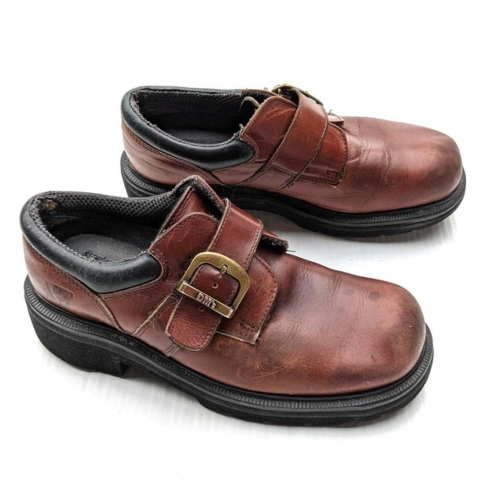 Doc martens buckle shoes hot sale mens