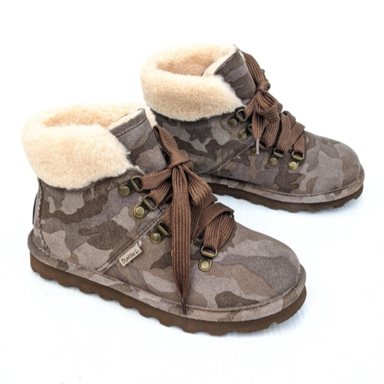 Bearpaw womens sale fur boots