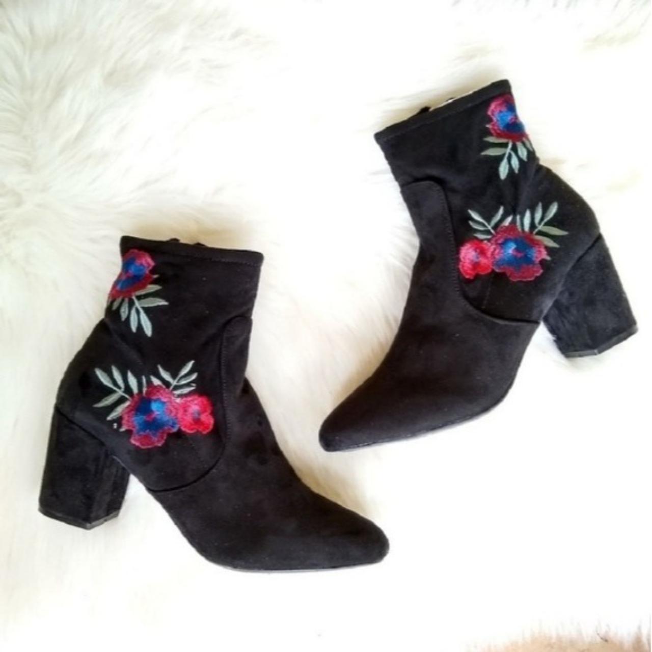 rampage suede ankle boots