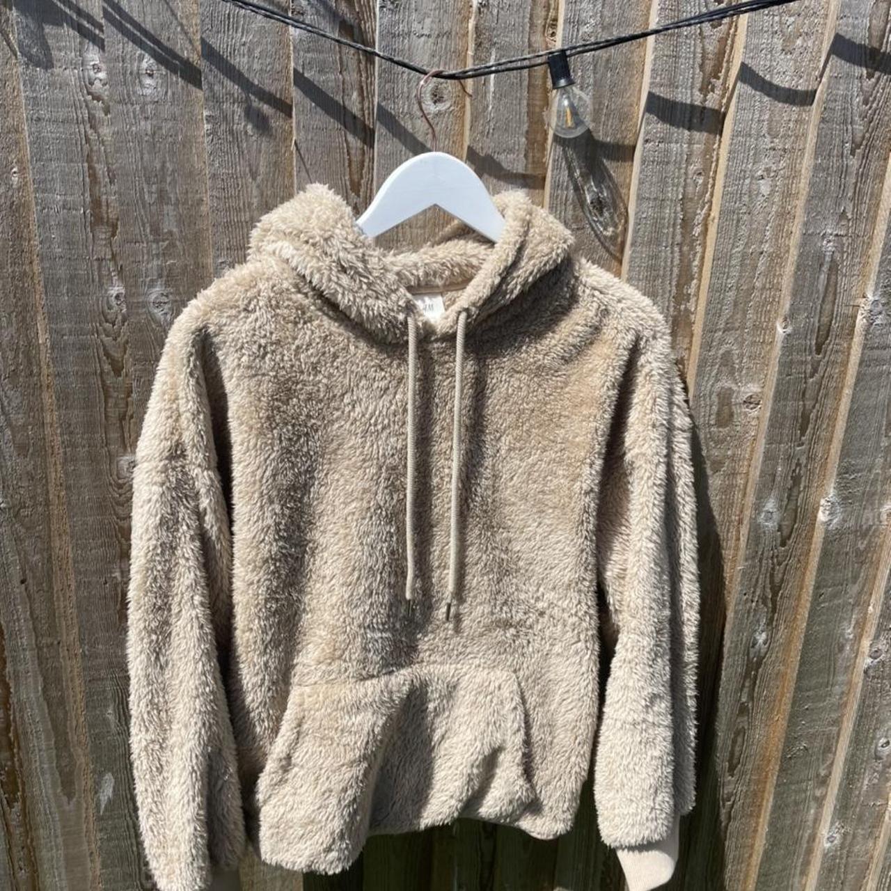 H&m clearance fluffy hoodie