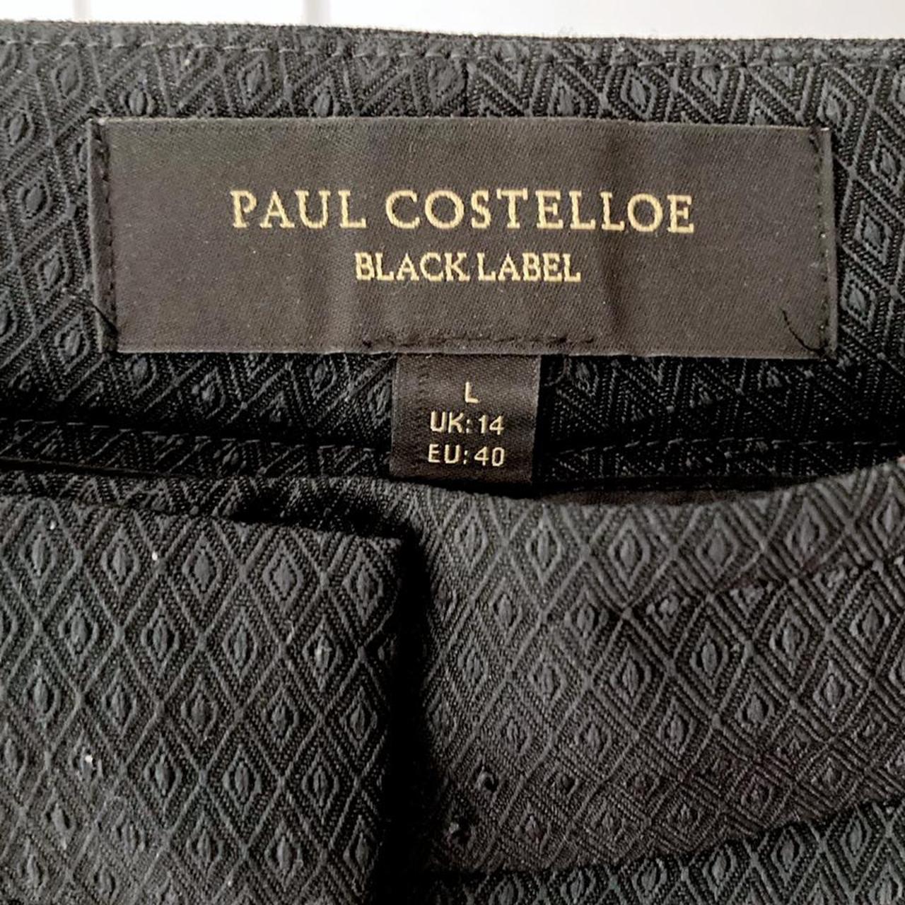 Paul Costelloe Women's Black Trousers | Depop