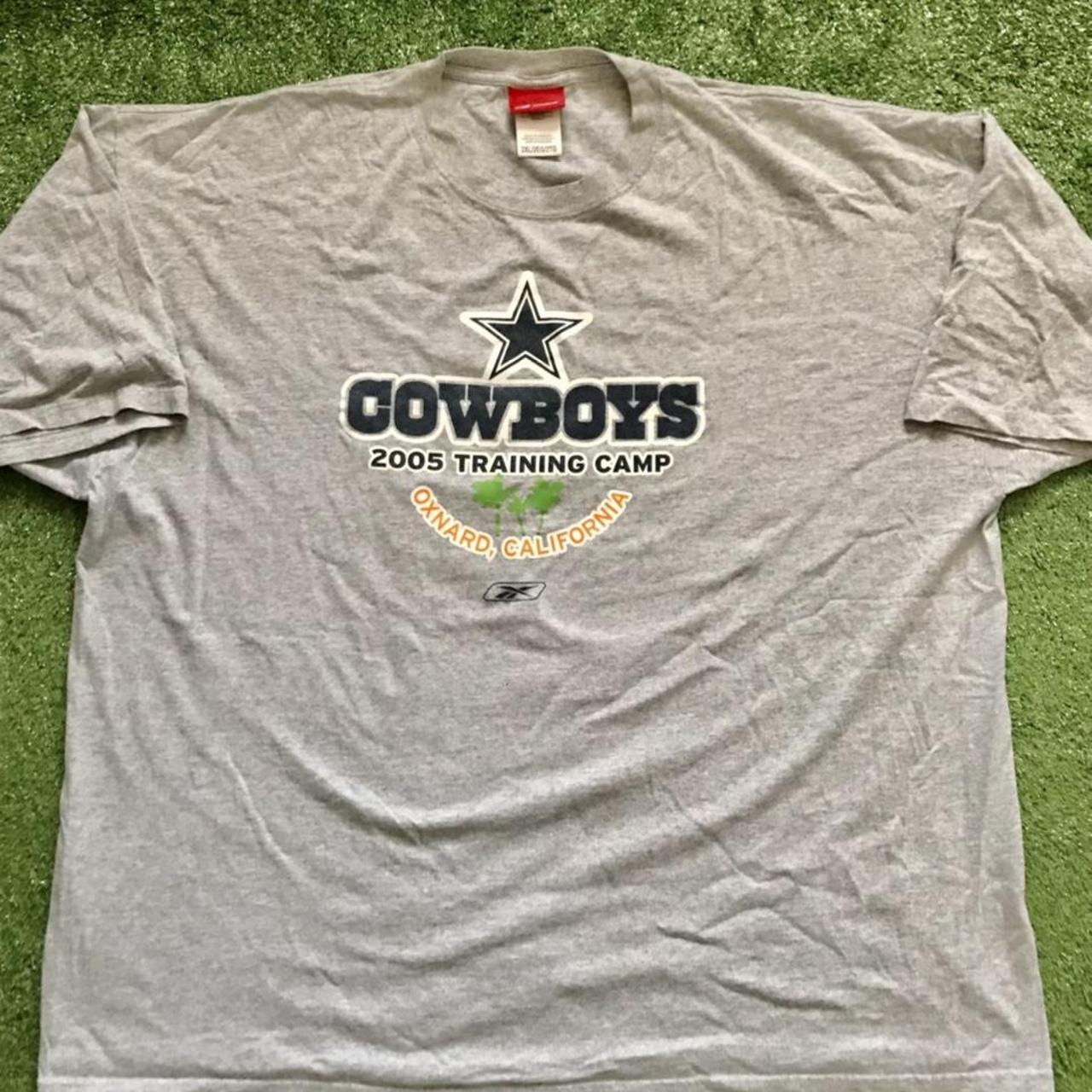 Mens Gray Dallas Cowboys Practice T-Shirt