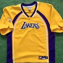 Adidas vintage LA Lakers NBA warm up shooting jersey - Depop