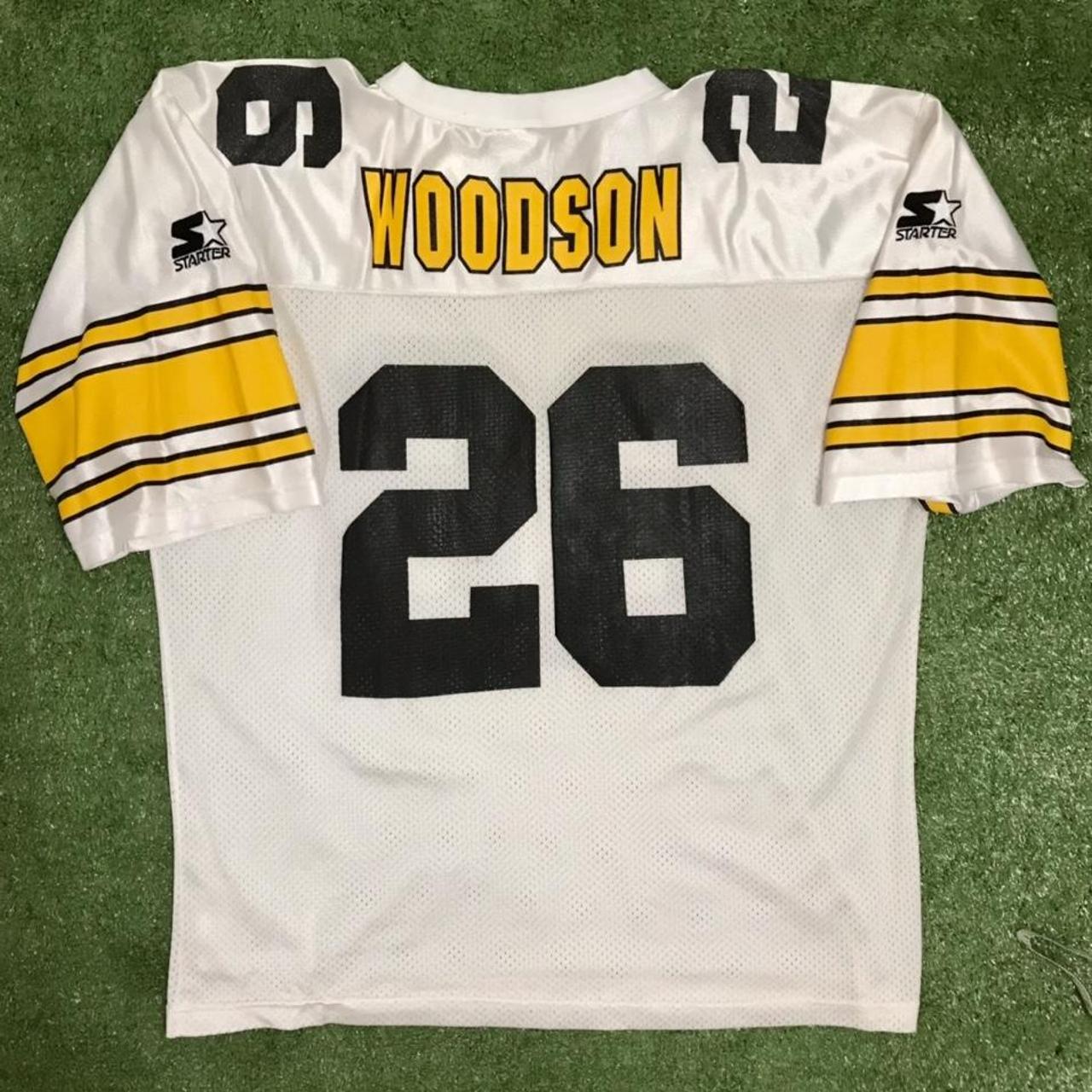 90's Champion Rod Woodson Pittsburgh Steelers - Depop