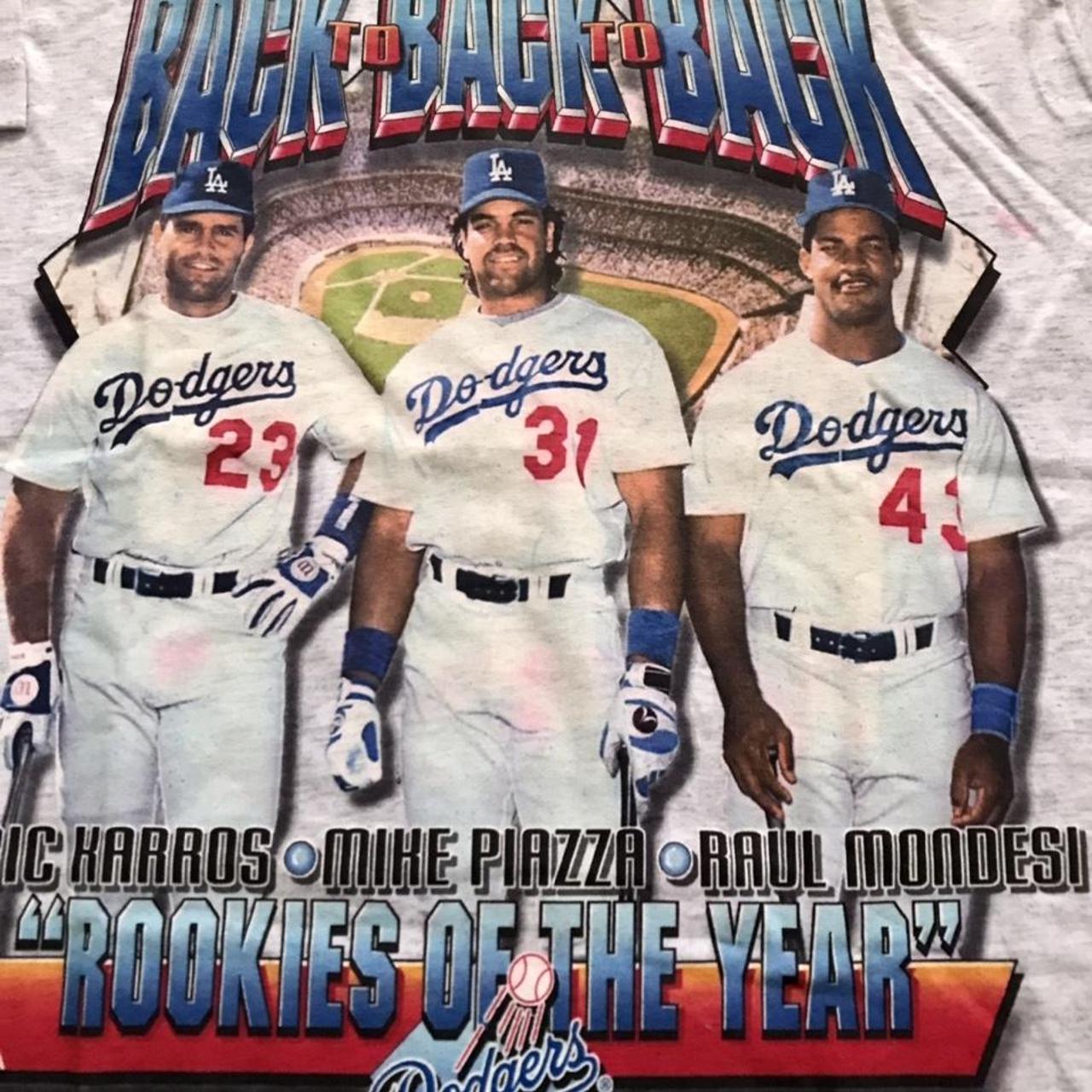 XL Vintage Los Angeles Dodgers NOS 90s T-Shirt — Blackwater