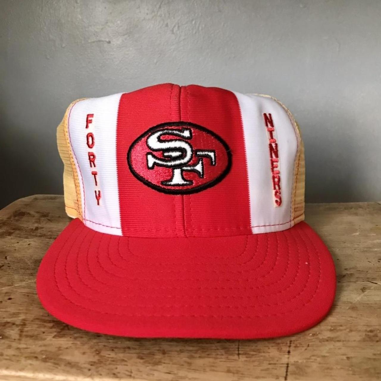 vintage 49ers corduroy snapback 1980s San Fransisco - Depop