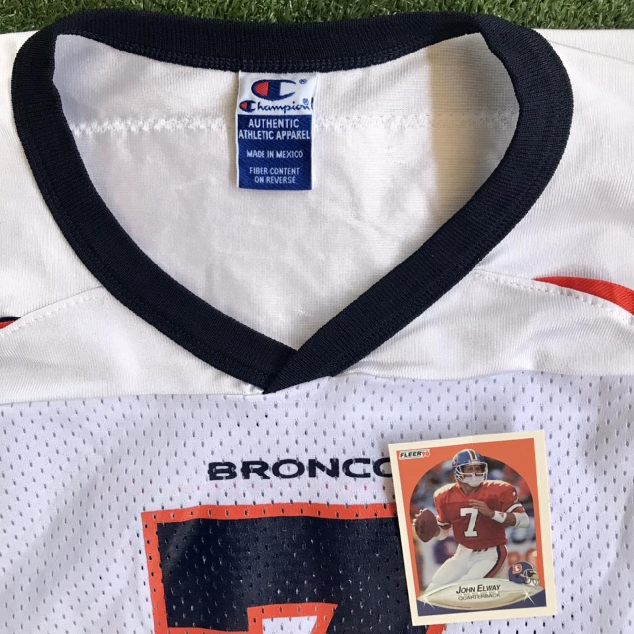 Vintage 90s John Elway Champion Jersey Lucky - Depop