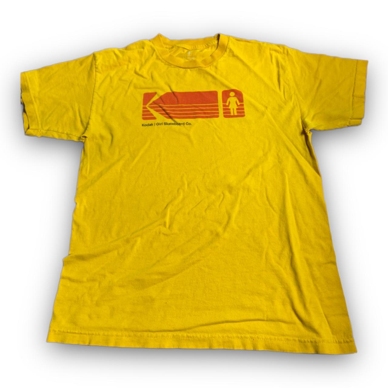 Kodak Men's Yellow T-shirt