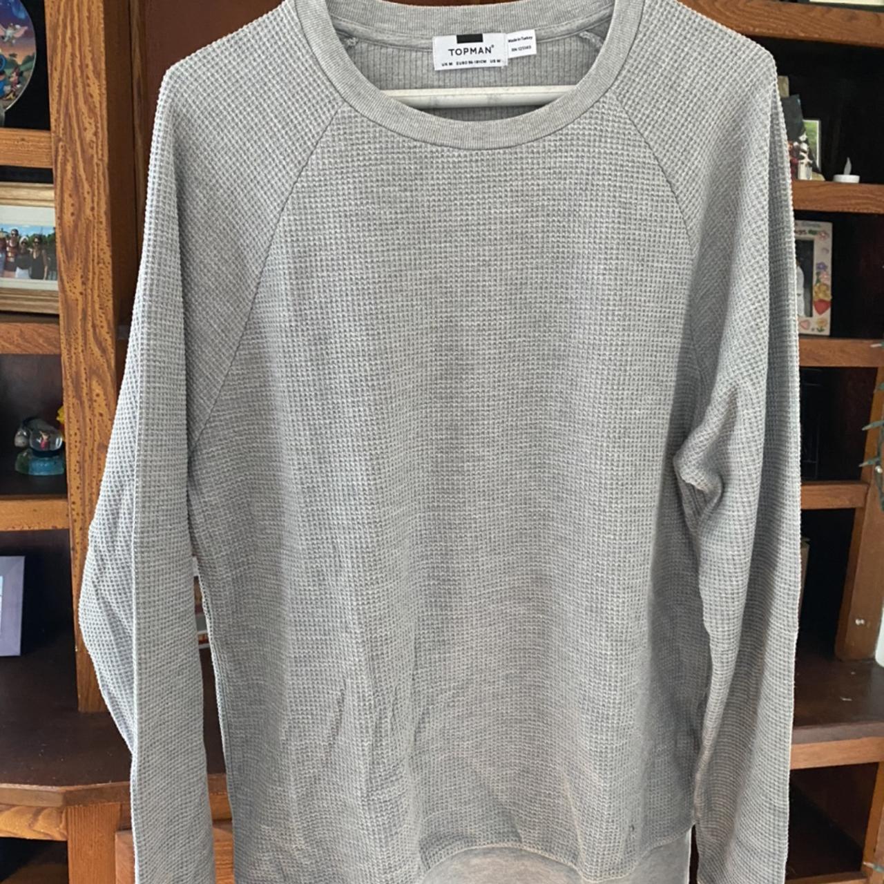Topman Men's Grey Sweatshirt (2)