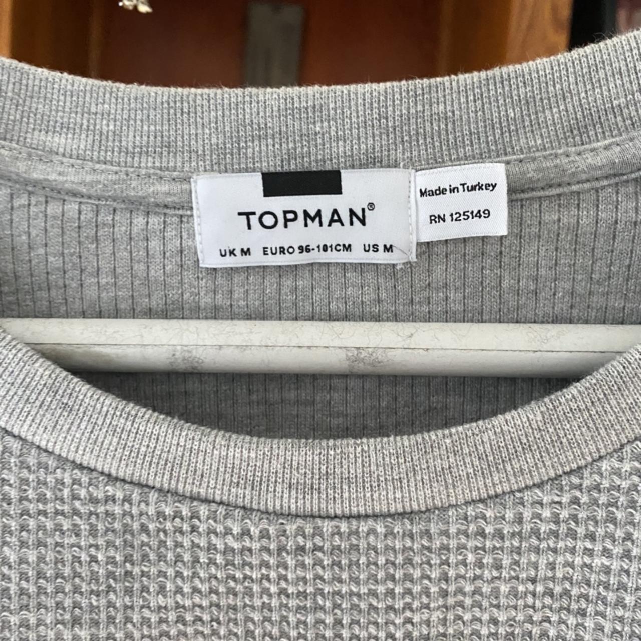 Topman Men's Grey Sweatshirt (4)