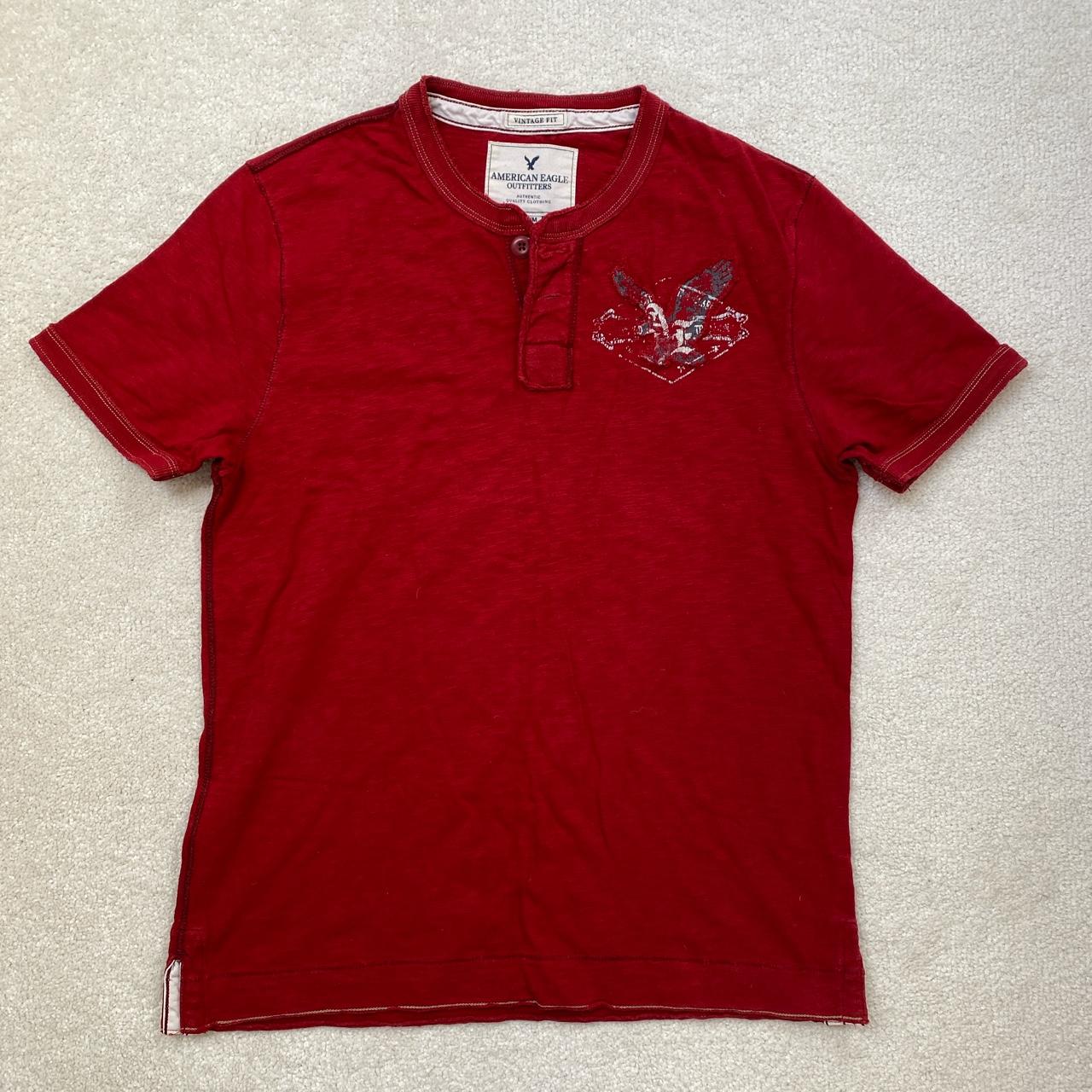 Men’s American Eagle Outfitters red tshirt, size M... Depop
