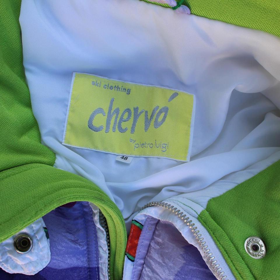 80s Designer Ski Jacket SUPER RARE VINTAGE: Chervo... - Depop