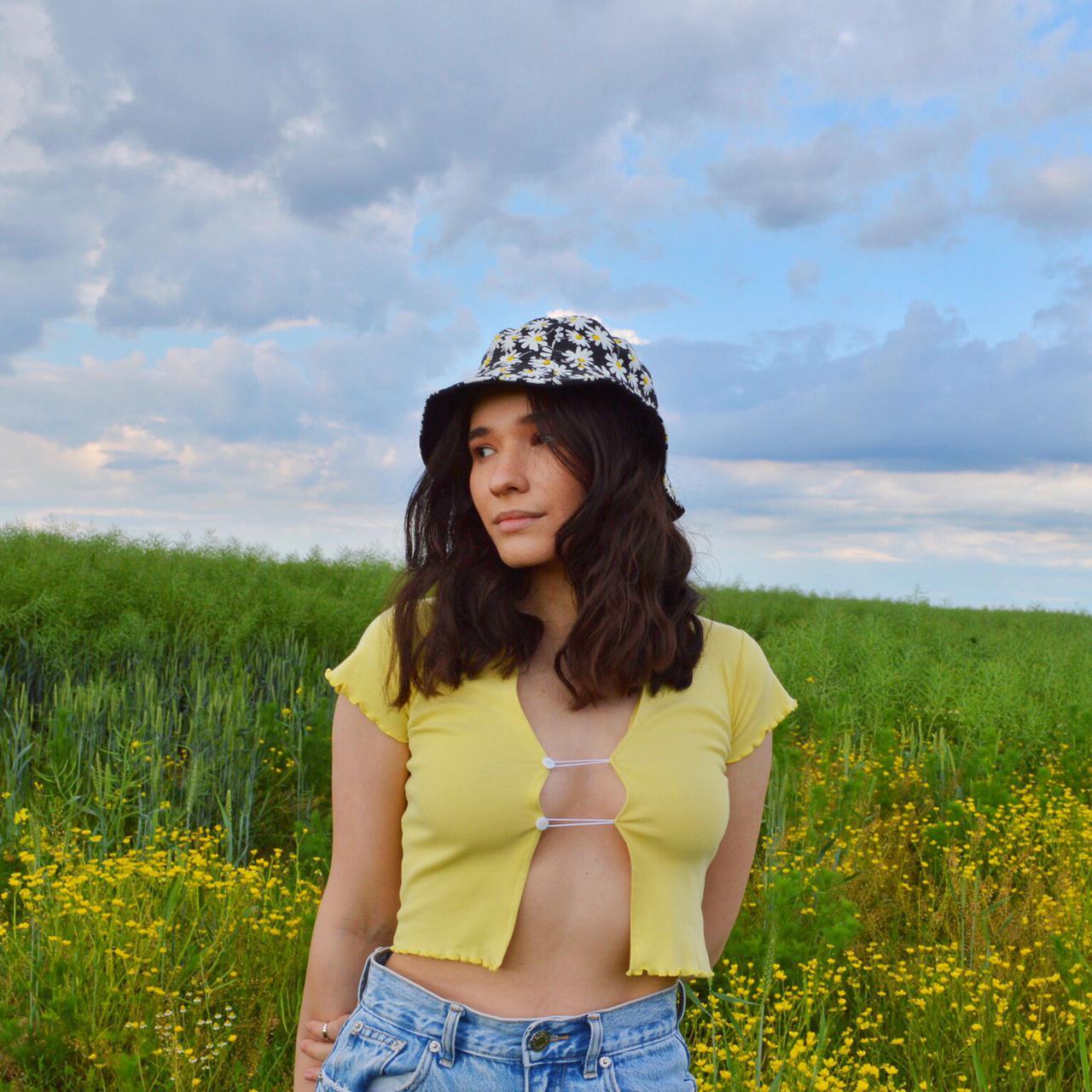 Reworked yellow top that shows just enough🌟💛 The... - Depop