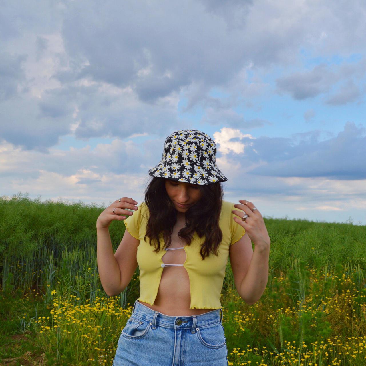 Reworked yellow top that shows just enough🌟💛 The... - Depop