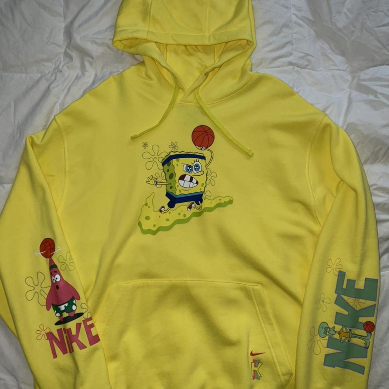 Nike kyrie x spongebob dri-fit hoodie dynamic yellow hotsell