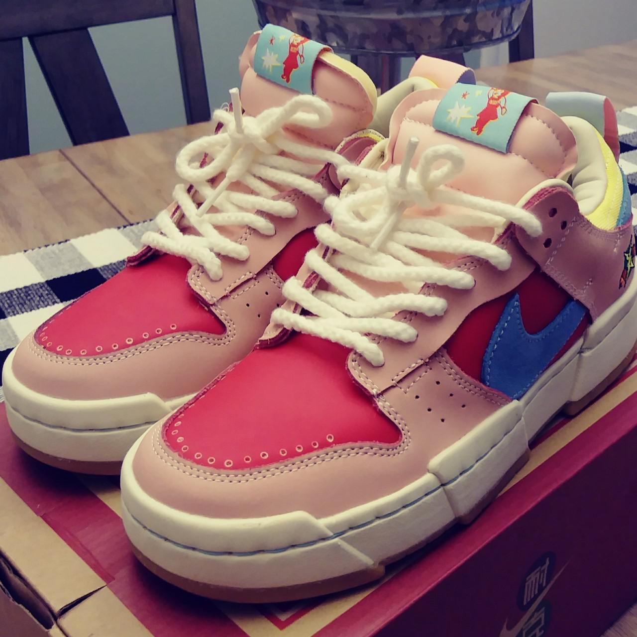 nike dunk low disrupt chinese new year pink red