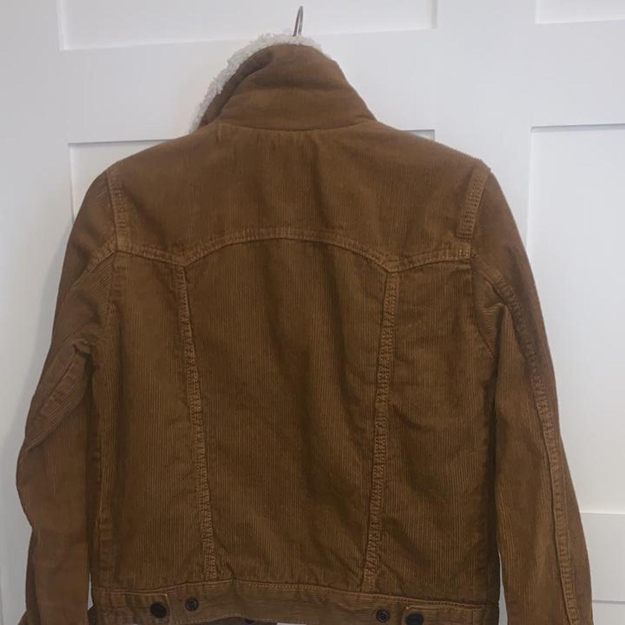 bomber jacket in tan with free... Depop