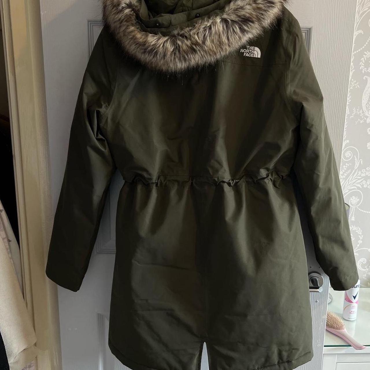 The North Face Women's Khaki Jacket Depop