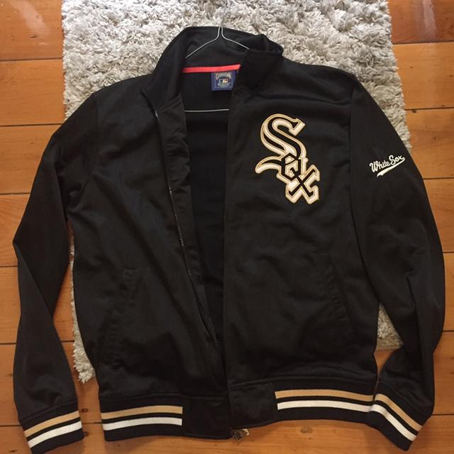 Majestic Athletic Chicago White Sox MLB Jacket. Only - Depop