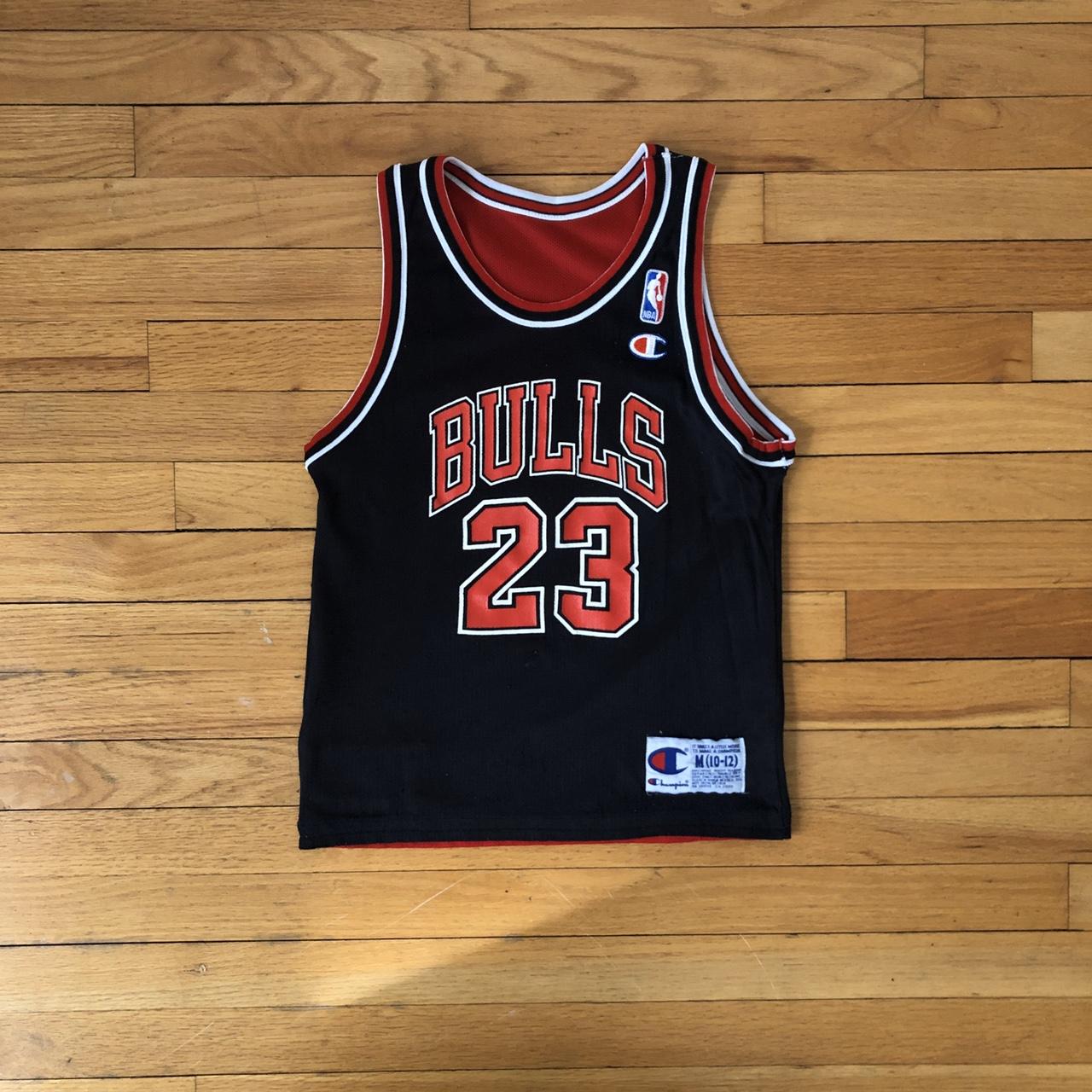 Vintage 90s Chicago Bulls Michael Jordan 23 Reversible Jersey 