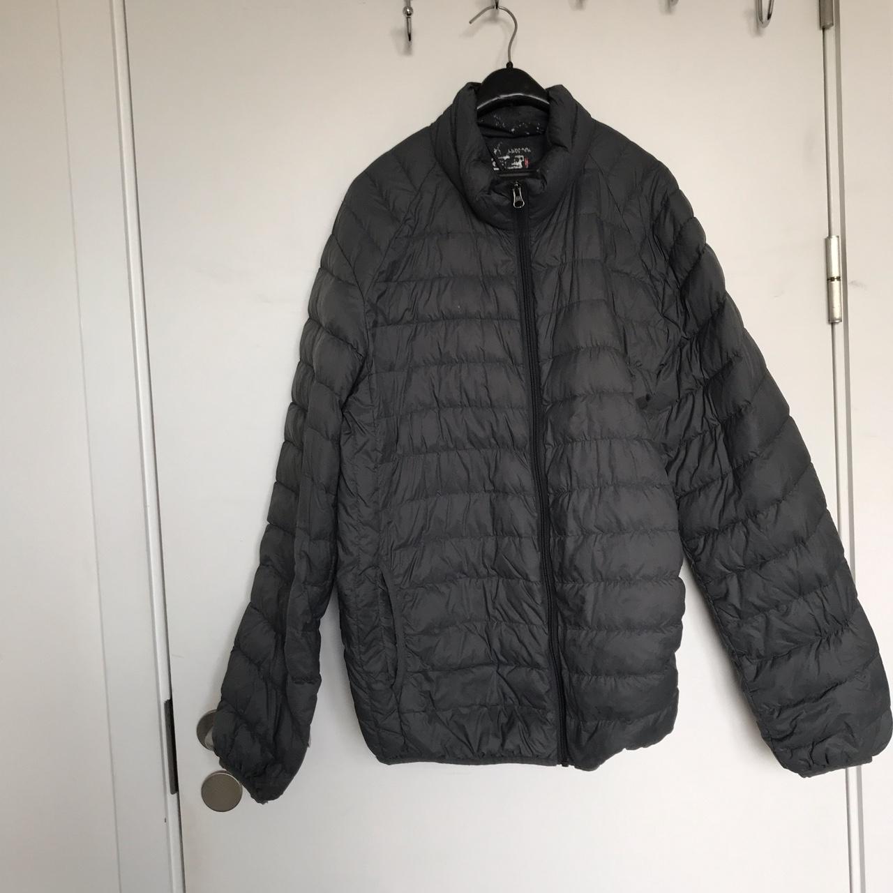 ️ Men’s grey waterproof jacket ️ ~ Men’s size M ~... - Depop