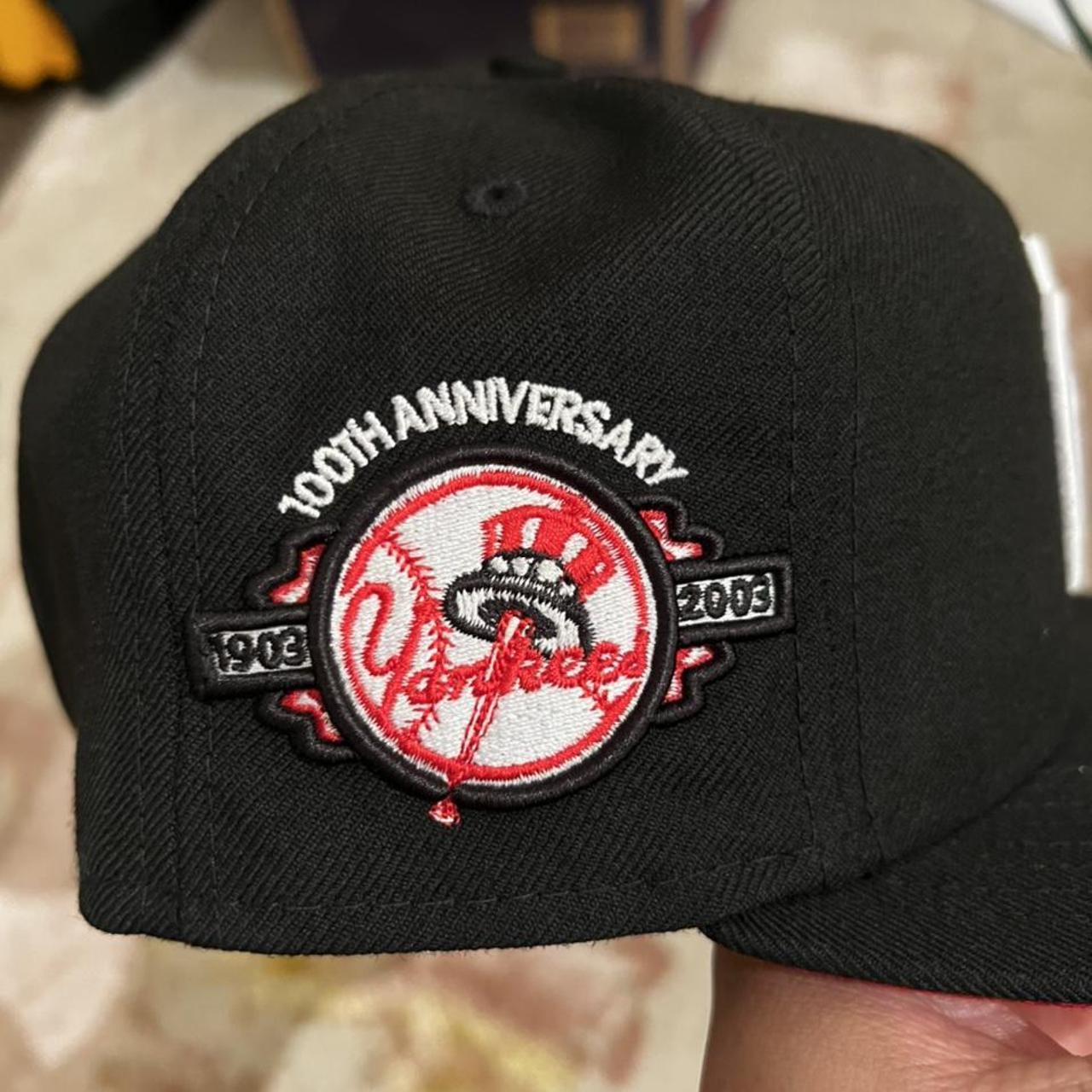 New Era New York Yankees Big Apple 100th Anniversary Black and Red