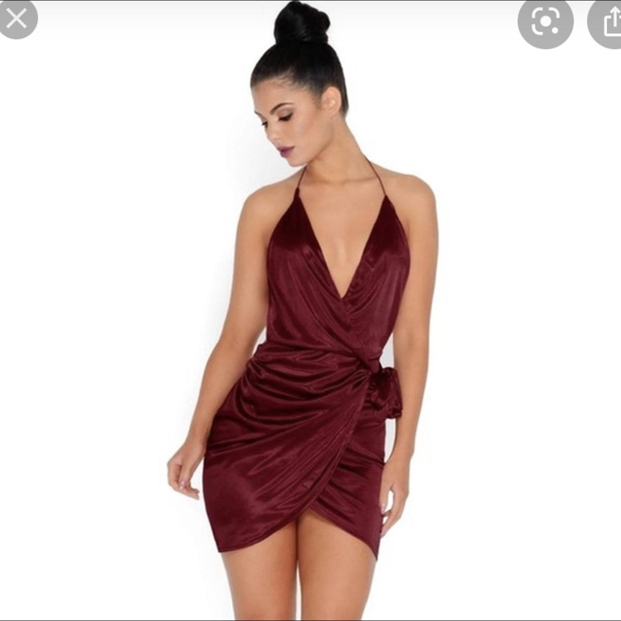 Oh polly hotsell burgundy dress