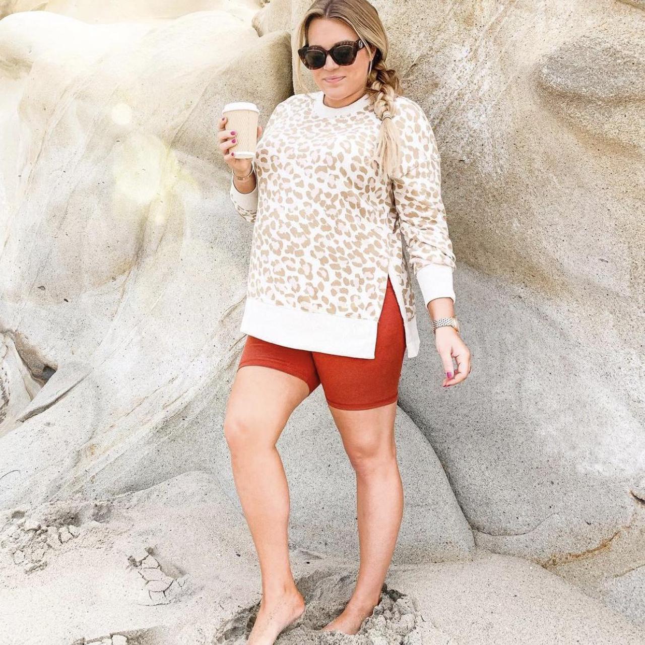 Aerie desert hot sale sweatshirt leopard