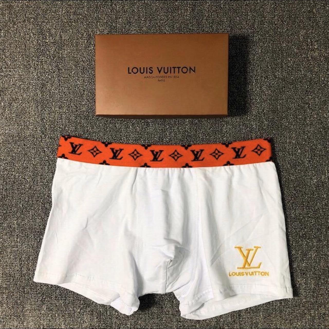 Imported Plain LOUIS VUITTON Boxer Briefs 🖤🖤🖤, Men's Fashion