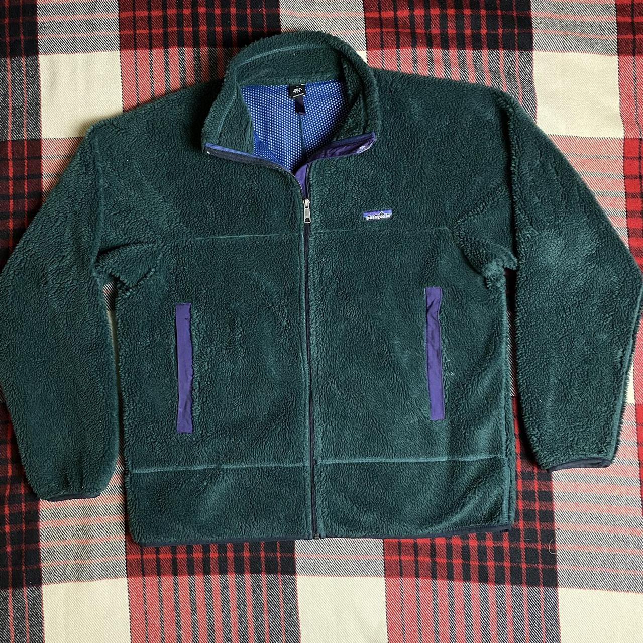 vintage fleece zip up