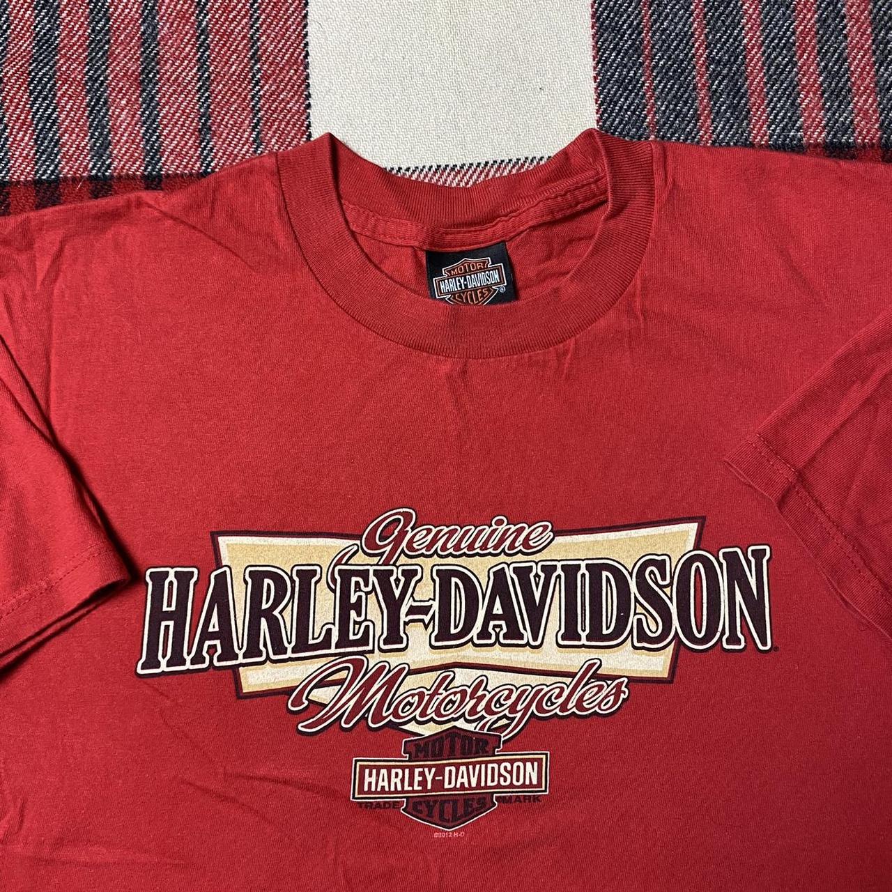 Vintage Y2k Harley Davidson Las Vegas Graphic T Depop 7680