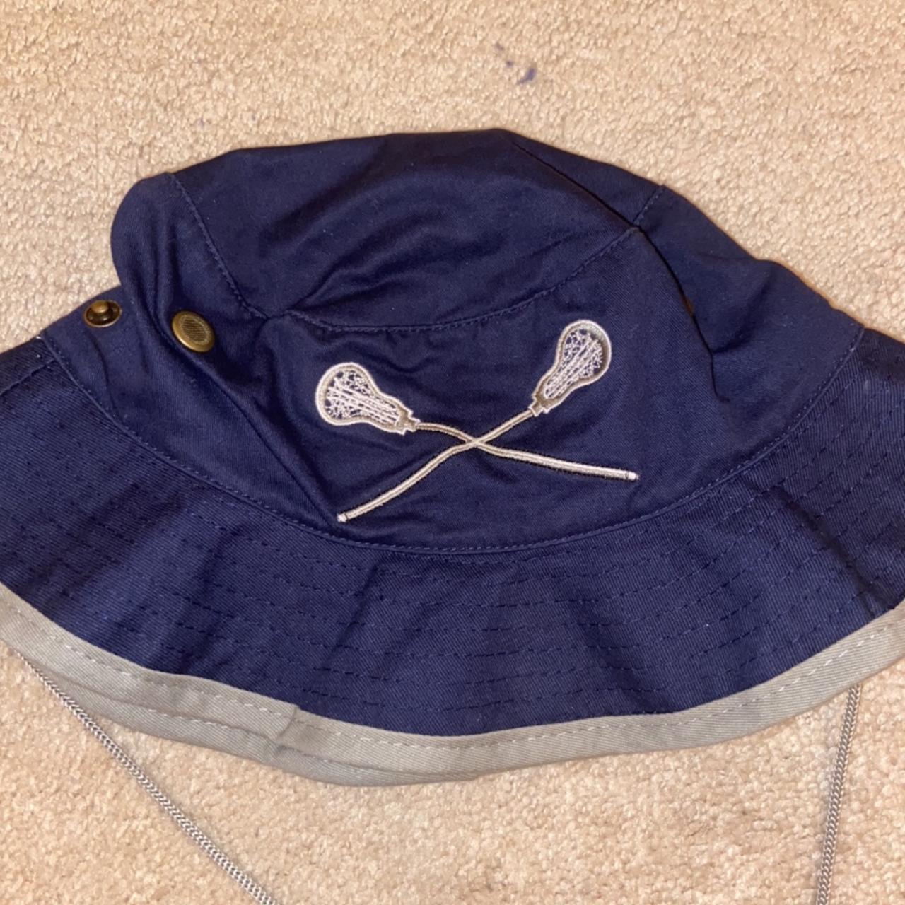 Nantucket bucket lacrosse bucket hat Navy blue,... - Depop