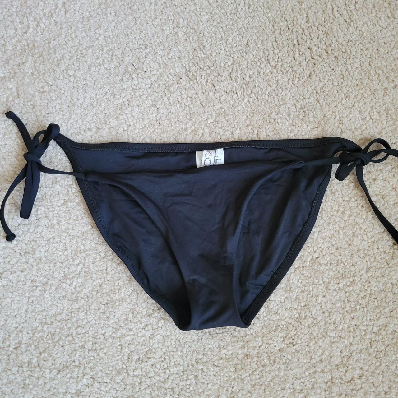 Becca Women S Black Bikini And Tankini Bottoms Depop