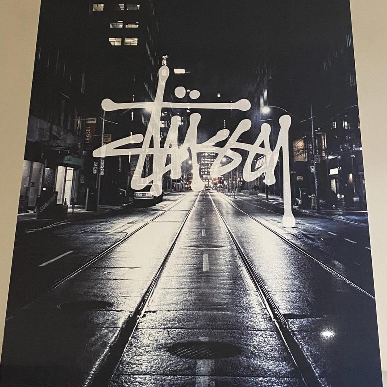 Brand New Large Stussy Store Display Signs On Thick Depop