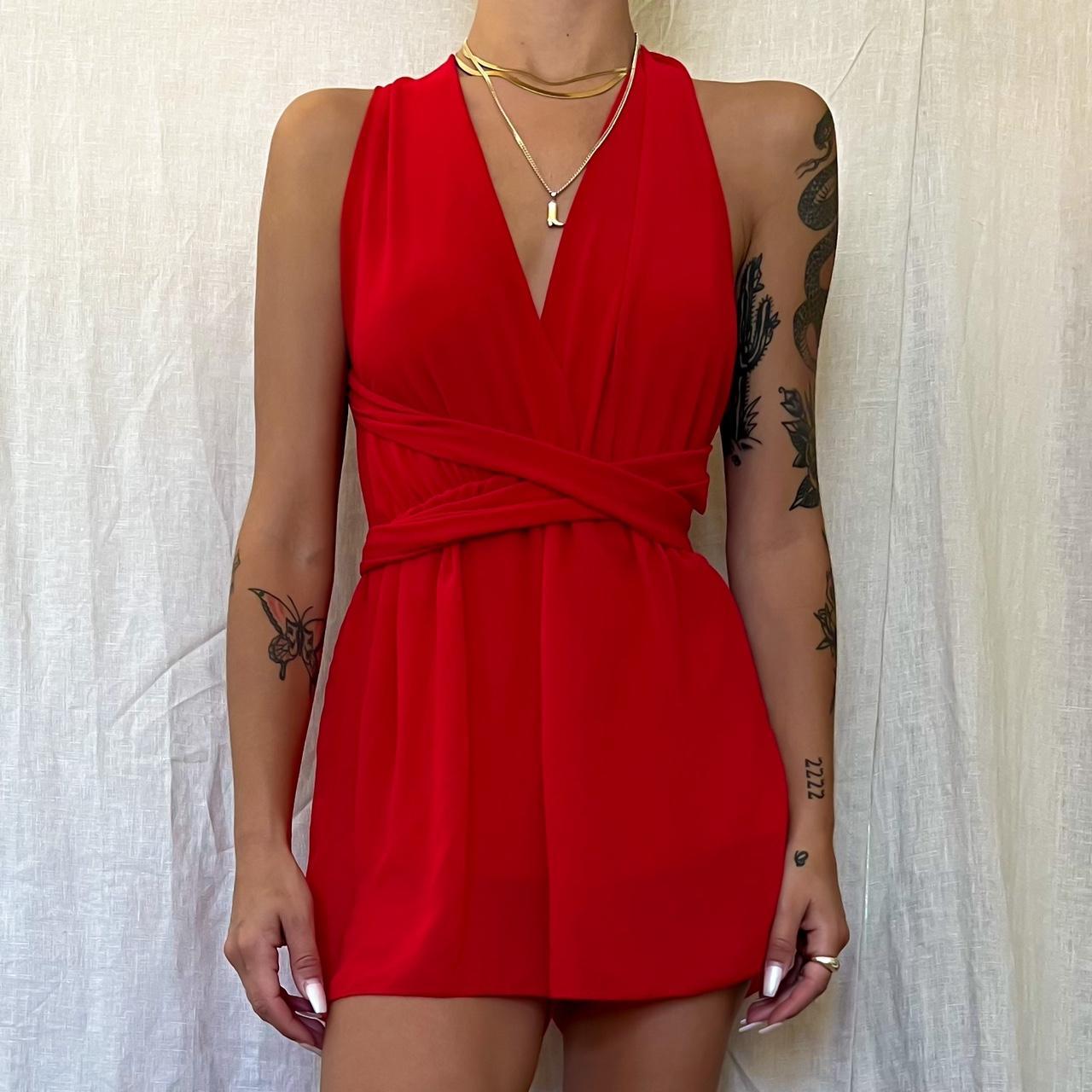 Multi Changing Halter Strap Dress