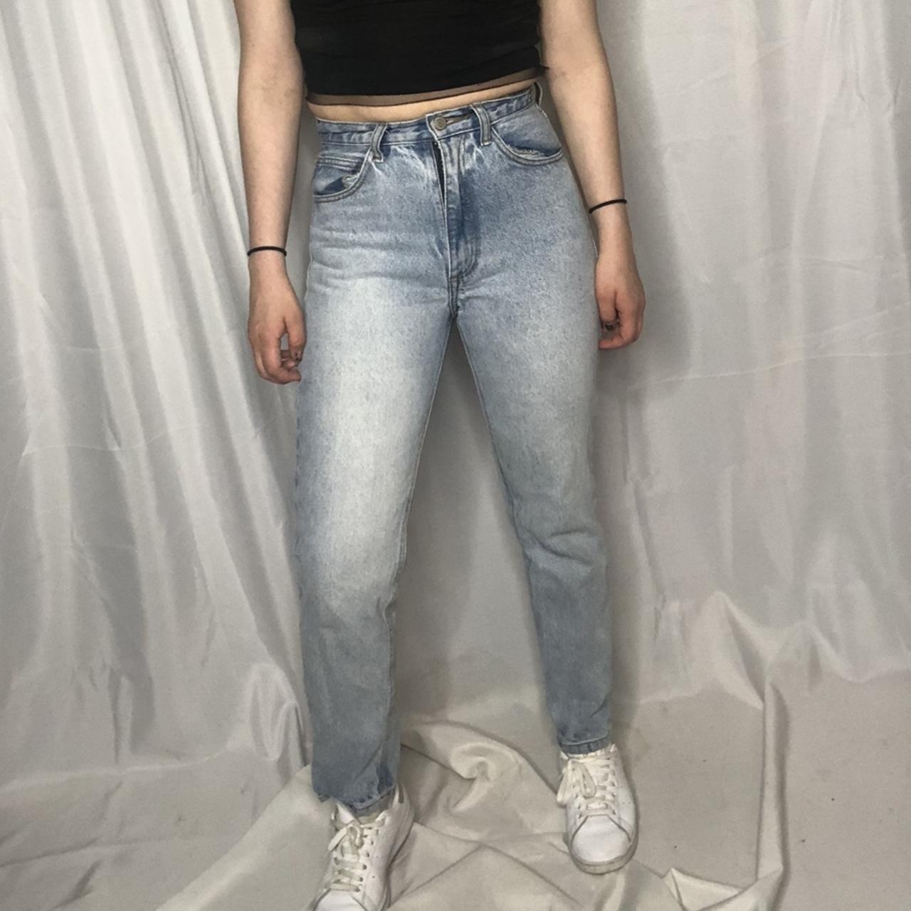 Brandy melville jane light wash sales jeans review