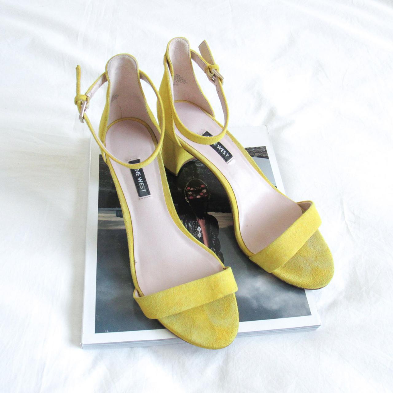 cute yellow heels