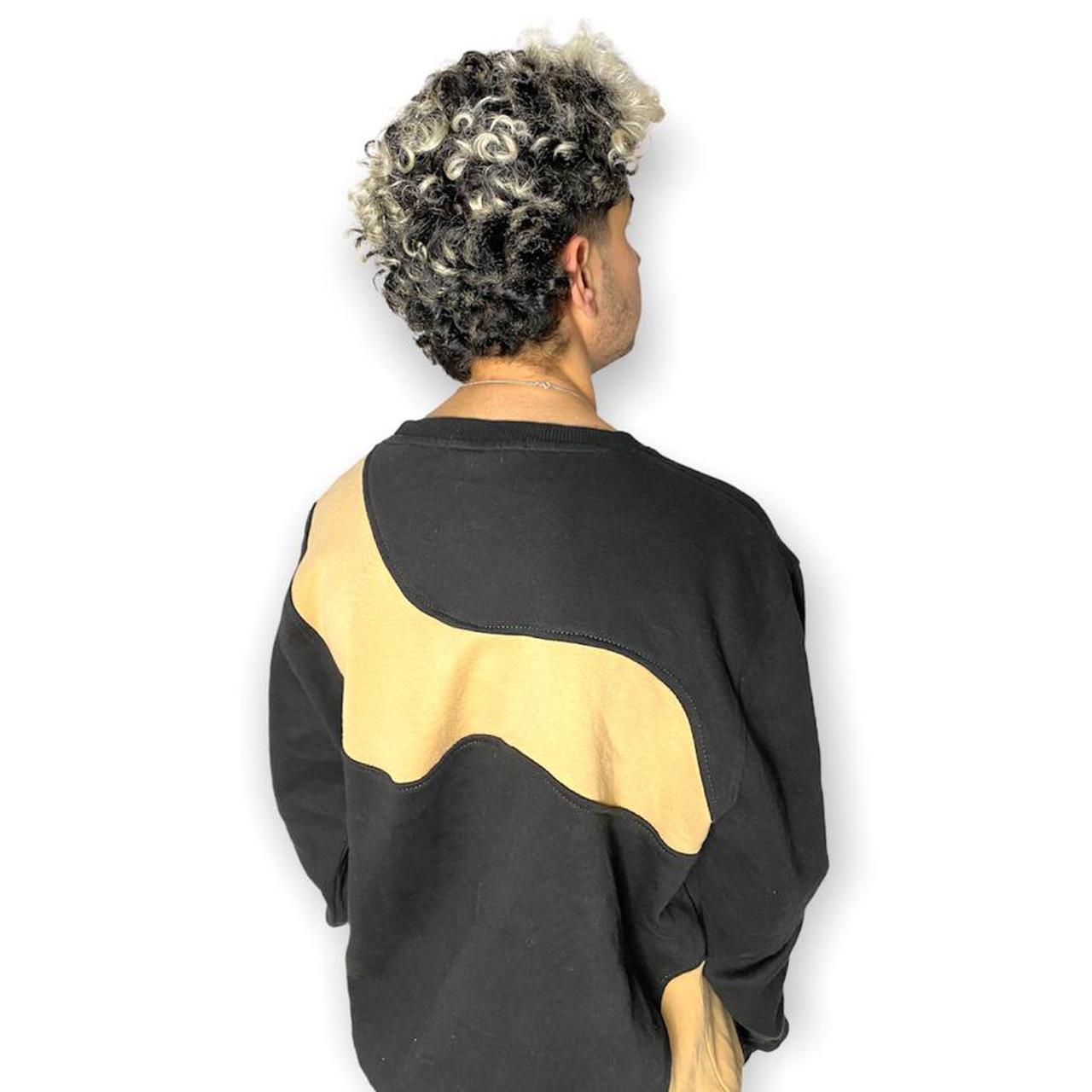 Tommy Hilfiger Men's Black and Yellow Sweatshirt (3)