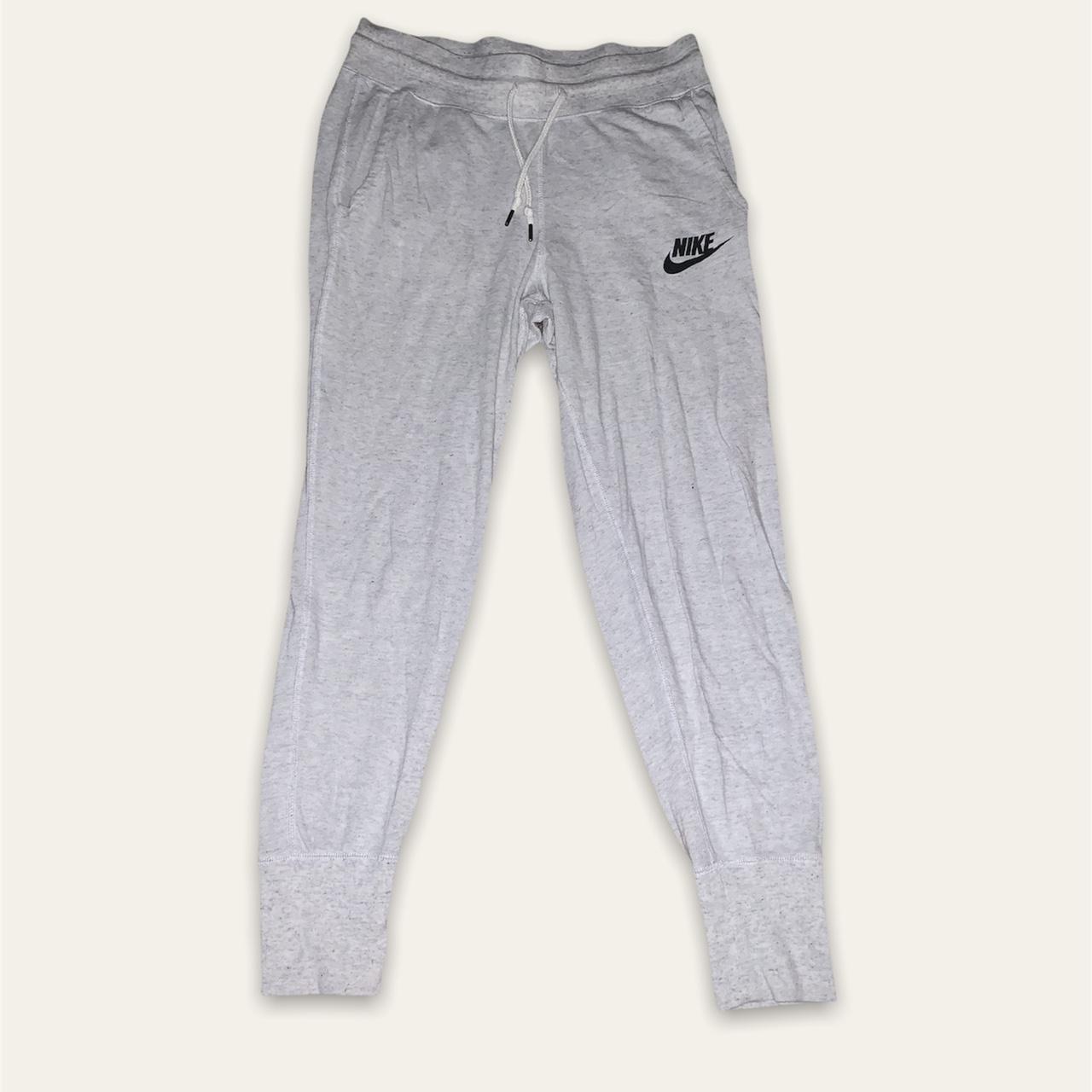 Nike Vintage Gym Sweats • size small • heather grey - Depop