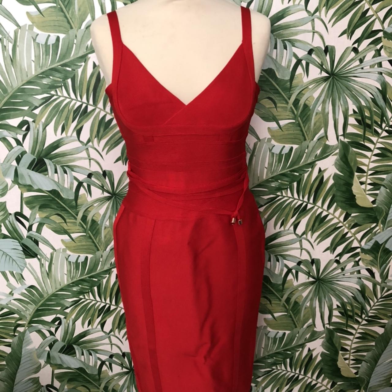 House of cb belice dress red hotsell