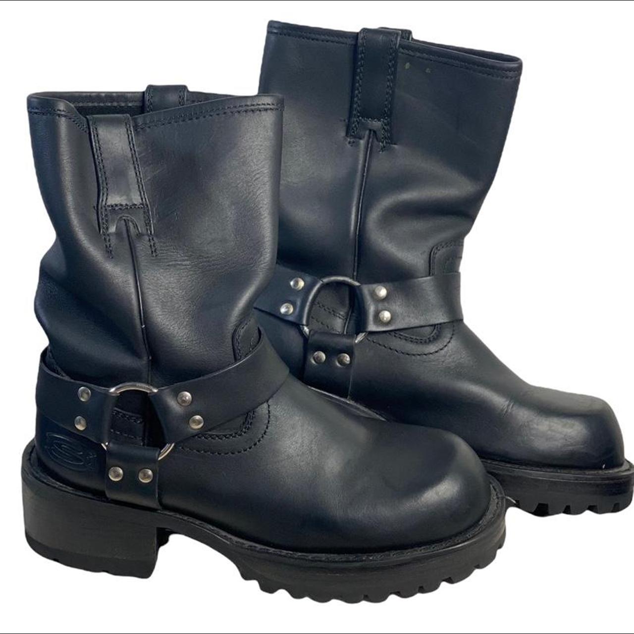 skechers harness boots