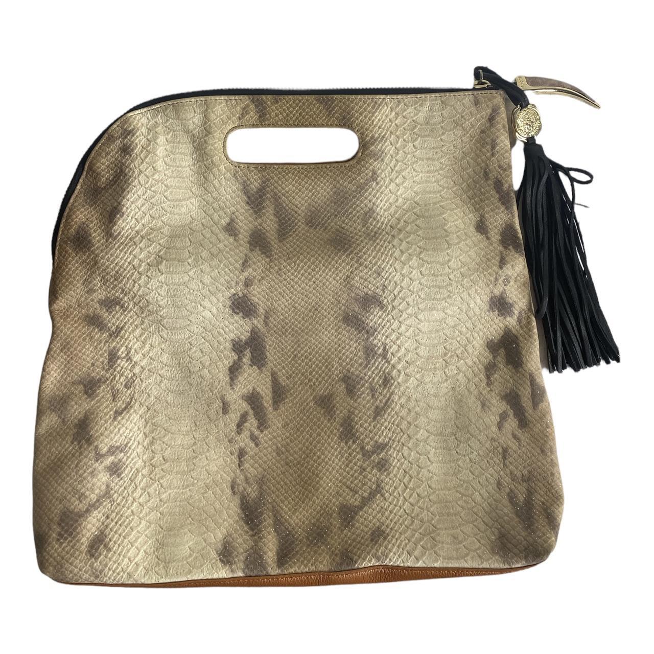 vince camuto snakeskin luggage