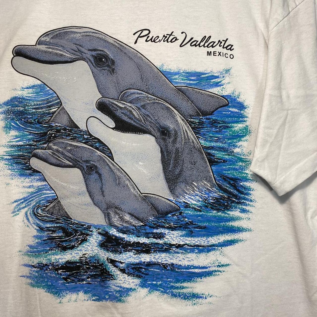 Vintage Dolphin T-Shirt, Puerto Vallarta Mexico