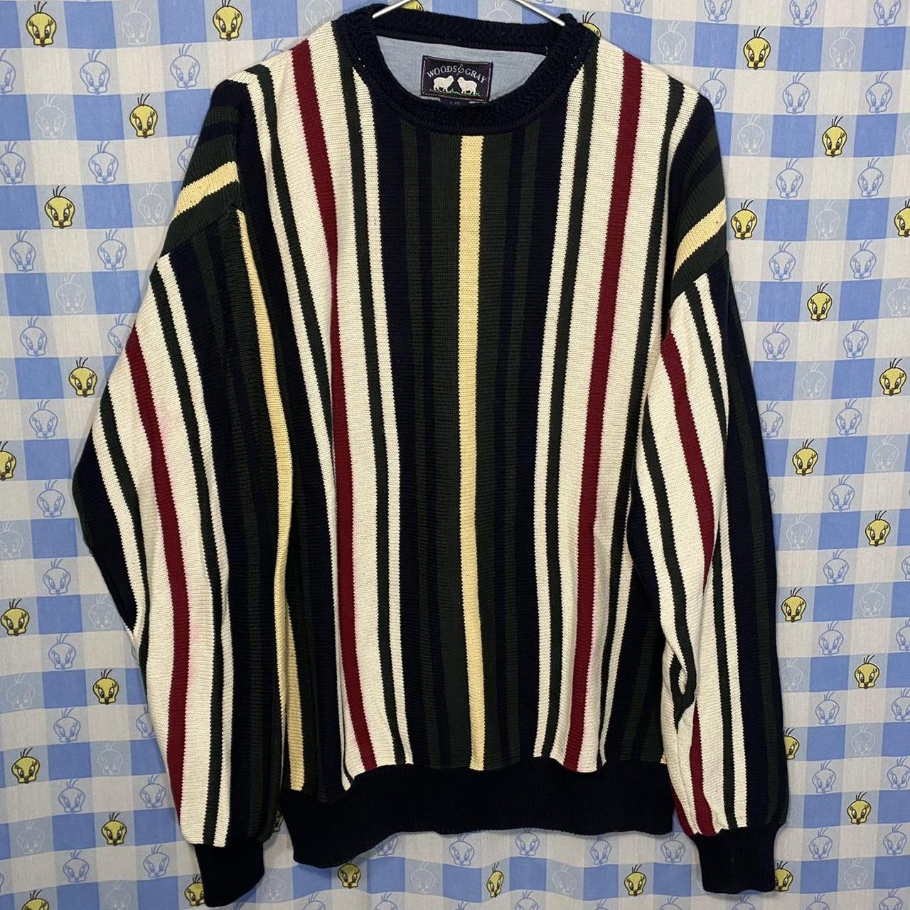 90s best sale colorful sweater